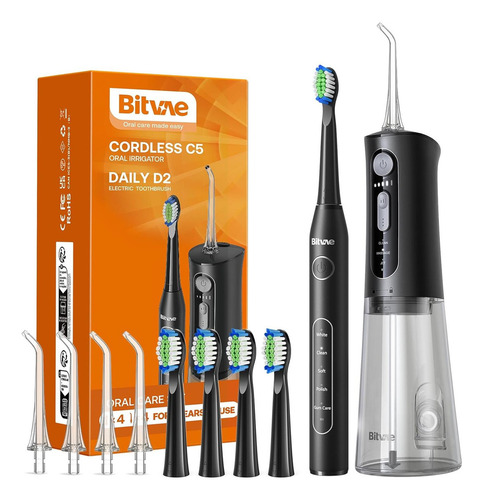 Irrigador Dental Portátil Bitvae C2 5 Modos Y Cepillo