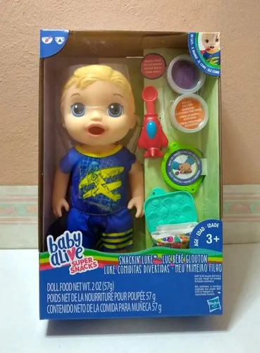 Baby alive luke outlet comiditas divertidas