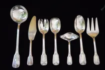 Comprar Juego De Cubiertos Para Servir Plata Lappas Regence C1960 Silver Plate