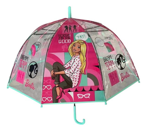 Paragüas Infantil - Barbie Color Rosa