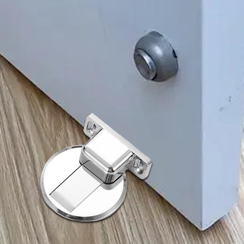 2 Tope De Puerta Con Succión De Piso, Aleación De Zinc,