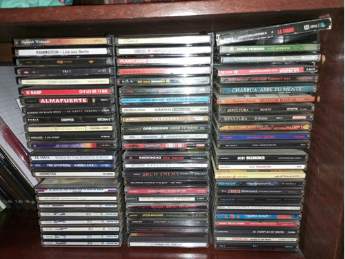 Lote Discos Cds Permuto Pedales De Guitarra O Ampli Marshall