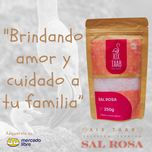 Sal Rosa Xix Taab De Celestún, Yucatán.