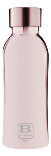 Garrafa Térmica 530ml Squeeze Luxo Rose Gold Light Bugatti