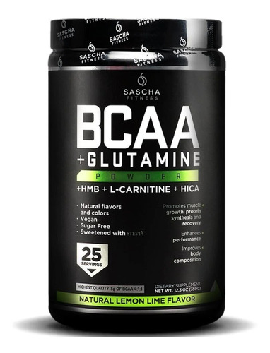 Bcaa Limon Saschafitness 100% Original