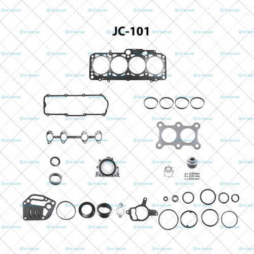 Jgo De Juntas Completo Tf Victor Seat Ibiza Stella 1.6 2002