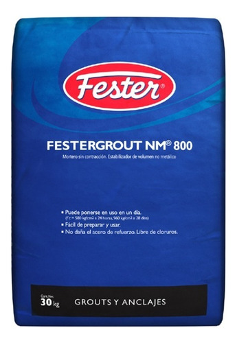 Fester Festergrout Nivelador Gris 30 Kg