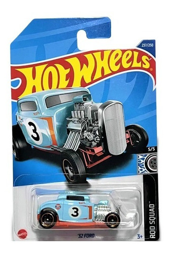 Genial Auto Hot Wheels 32 Ford Coleccion Rod Squad