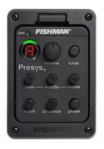 Preamplificador Fishman Presys 201 + Microfono Y Afinador