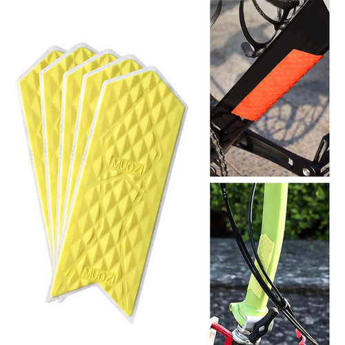 Etiqueta Engomada Del Protector Del Cuadro De La S Amarillo