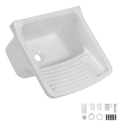 Tanque De Plastico Astra 22 Litros P/ Lava Roupa 47x43x27cm