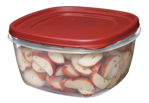 2 Contenedores Bowls Rubbermaid Easy Find Lids 3,3l Bpa Free