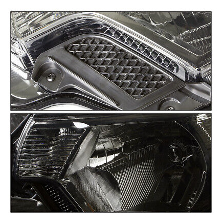 Smoked Housing Headlight+clear Corner+6000k White Led Sy Oad