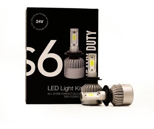 Kit De Led Heavy Duty 24v Camiones Micros H1 H3 H7 H11 9006