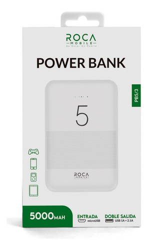 Power Bank Roca Pb5/3 5.000mah 