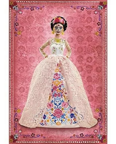 frontera guerra Comparar Barbie Dia De Muertos Muñeca Coleccionable