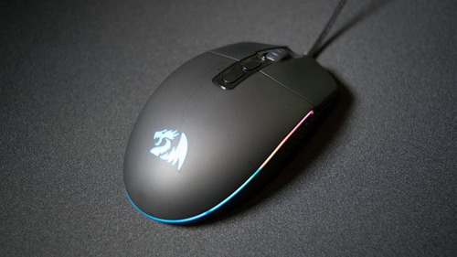 Mouse gamer de juego Redragon Invader M719-RGB negro