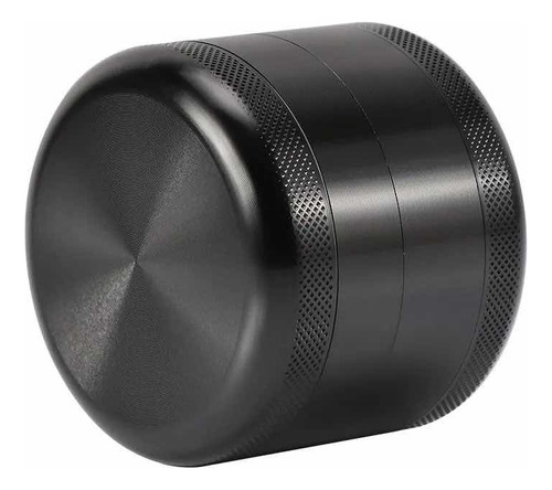 Grinder Negro, Gran Molino De Aluminio De 63mm. De Diámetro