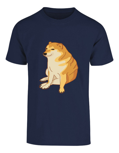 Playera Camiseta Estampada Perro Cheems / Dog  Meme