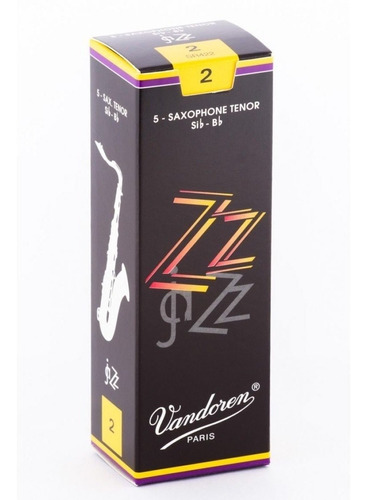 Cañas Para Saxo Tenor Vandoren Jazz (x5) - Origen: Francia