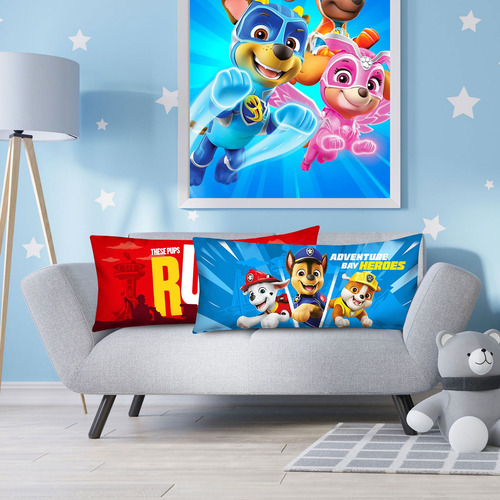 Almohada Súper Jumbo Paw Patrol Rule - Providencia Color Multicolor