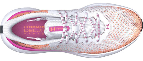 Tenis Under Armour Infinite Blanco Para Mujer