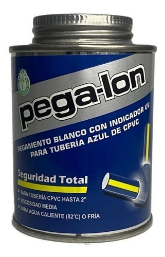 Imagen 2 de 3 de Pegamento Con Indicador Uv Para Cpvc 4 Botes De 250 Ml