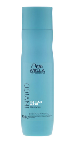 Shampoo Revitalizante Wella Invigo Refresh Wash 250ml