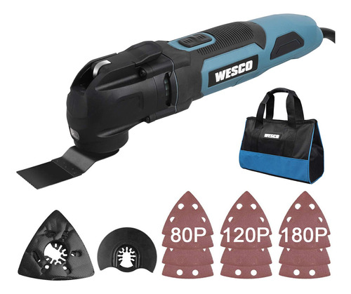 Wesco Kit De Herramientas Oscilantes, Multiherramienta Osci.