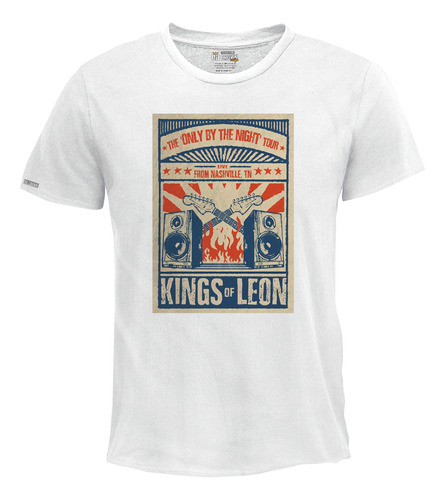 Camiseta Hombre Estampada Kings Of Leon Banda Rock Ink2