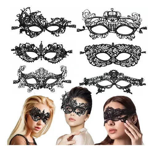Matsuzay 2 Unids/set Máscara De Amplia Aplicación Para Bailes De Mascaras Y Bailes De Graduacion Mascara Facial De Mascarada Mascaras De Kits De Decoracion Para Fiestas Estilo 9