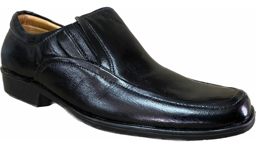 Zapato Colegial Cuero Negro Calzado Escolar Colegio