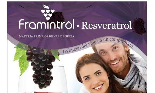 2 Cajas De Framintrol Resveratrol X 60 Comp (oferta Del Mes)