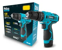 Comprar Furadeira Martelete Parafusadeira Sem Fio De 10mm Philco PPF03 12v Cor Azul Frequência 60Hz 110V\u002F220V