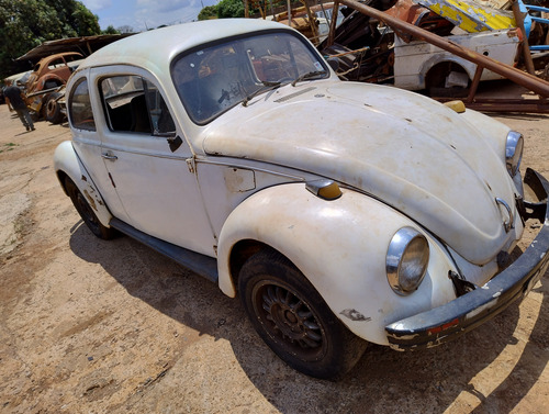Fusca 1600 Raro Modelo Após O Bizorrão 1600s P/ Restauração