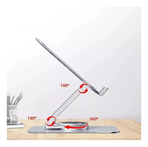 * . Soporte Giratorio De Aluminio De 360° For Tabletas De