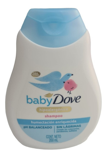 Shampoo Baby Dove Humectación Enriquecida 200 Ml