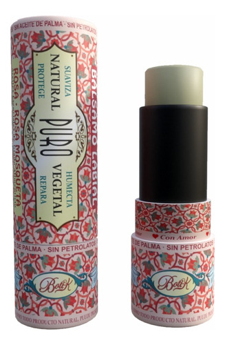 Bálsamo Labial Rosas Rosa Mosqueta Boti-k Vegano Sin Gluten