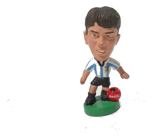 Cabezon Coca Cola Seleccion Futbol Arg. Mundial 98 C. Lopez (Usado)