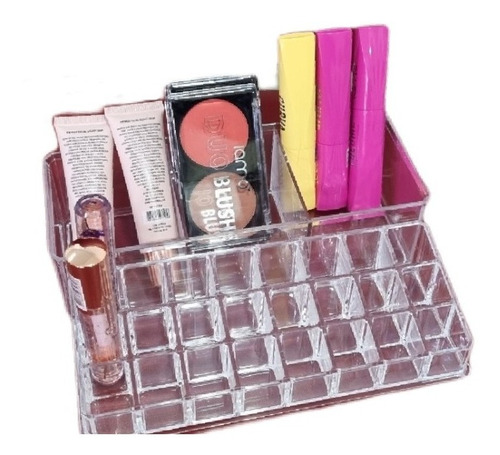 Imagem 4 de 4 de Organizador Acrílico Cosméticos Maquiagem Batom