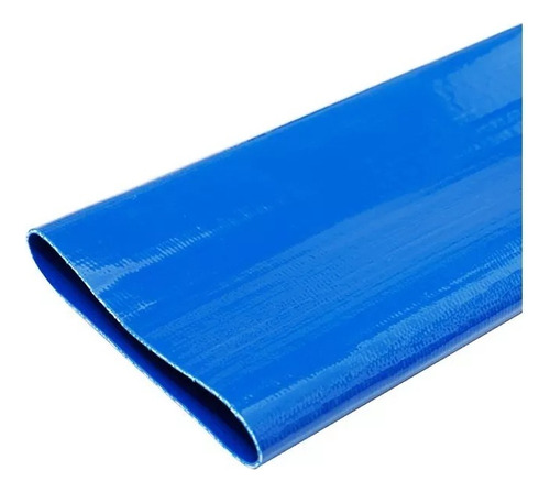 Manguera De Lona Plana Descarga Korei 3 PuLG X 50 Mts Color Verde