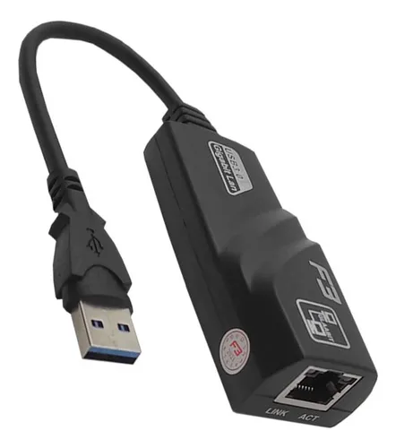 Cabo Adaptador De Rede Usb 3.0 Para Rj45 10/100/1000mbps