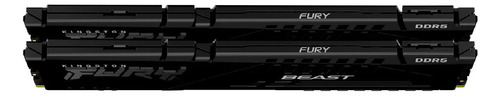 Memoria Kingston Fury Beast Ddr5 32gb (2x16gb) 6400mhz Cl32