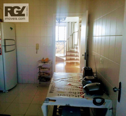Imagem 13 de 30 de Cobertura Duplex À Venda, 200 M² Por R$ 850.000 - Boqueirão - Santos/sp - Co0013