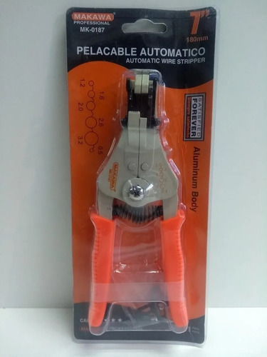 Imagen 2 de 3 de Pela Cable Automático 7 Pulgadas Makawa