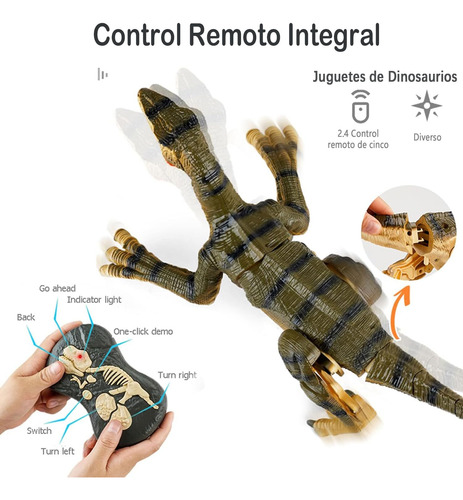 Juguetes De Dinosaurio Con Control Remoto Para Niños 4-12 Añ