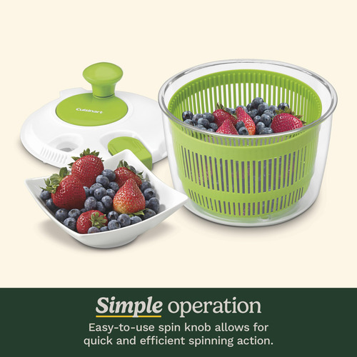 Centrifugadora Para Ensaladas Cuisinart, Lavar, Centrifugar