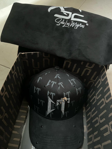 Jc Hats X Natanael Cano Ct Endiamantado Original Full Set Negro Uninalla (Usado)