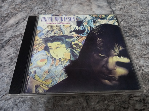 Bruce Dickinson : Tattooed Millionarie (cd-uk) 1990 Descat 