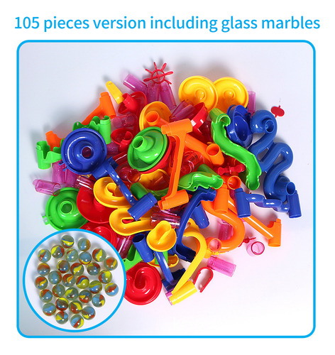 Building Block Roll Gift Children Toys Run Kids Ball Race